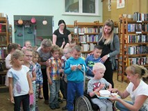 Przedszkolaki w bibliotece