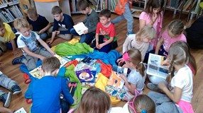 Wiosenna przygoda z teatrzykiem Kamishibai