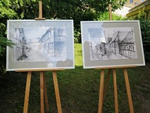 Promocja książek M. Omilianowicz, wystawa prac G.Grabowskiej i recital E.Okupskiej w filii nr 9