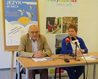 Konferencja prasowa dotycząca programu „Język w akcji”