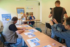 Konferencja prasowa dotycząca programu „Język w akcji”
