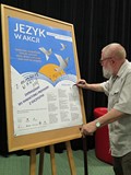 Język w akcji - Dzień I, spotkania z dr Hącią oraz prof. Bralczykem i M. Ogórkiem
