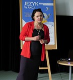 Język w akcji - Dzień II, spotkania z Krystyną Maksymowicz, Henrykiem Sawką i Michałem Ogórkiem