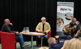 Język w akcji - Dzień II, spotkania z Krystyną Maksymowicz, Henrykiem Sawką i Michałem Ogórkiem