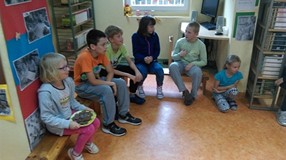 Zajęcia wakacyjne w bibliotece