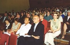 Pracownicy KBP oraz zaproszeni goście podczas wygłaszania referatu przez Pana Jana Wołosza