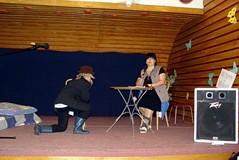 Kabaretowa scenka pt. „Będąc młodą bibliotekarką na rubieżach”