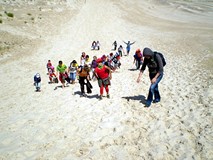 Dzieci z Koszalina w Słowińskim Parku Narodowym