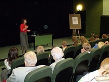 Małgorzata Gutowska-Adamczyk na spotkaniu z czytelnikami