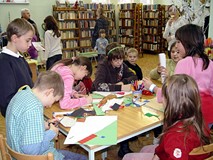 Zajęcia plastyczne w Filii Nr 11