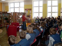 Spotkania autorskie Agnieszki Frączek w powiecie koszalińskim - Filia nr 4 KBP