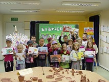 Wystawa prac młodych ilustratorów książek w Filii nr 9 Koszalińskiej Biblioteki Publicznej