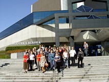Koszalińscy bibliotekarze w czasie wyjazdu studyjnego do bibliotek śląskich