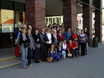 Koszalińscy bibliotekarze w czasie wyjazdu studyjnego do bibliotek śląskich