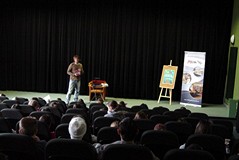 Tomasz Trojanowski w Koszalińskiej Bibliotece Publicznej