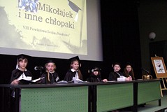 Dziecięca sesja naukowa „Mikołajek i inne chłopaki” w Koszalińskiej Bibliotece Publicznej