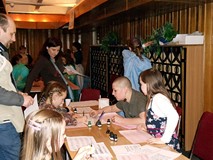 Warsztaty sztuk pisarskich w czasie NOCY W BIBLIOTECE