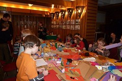 Warsztaty sztuk pisarskich w czasie NOCY W BIBLIOTECE