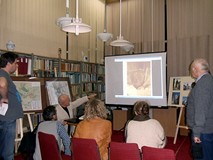 Prezentacja starych ulic Koszalina w czasie NOCY W BIBLIOTECE