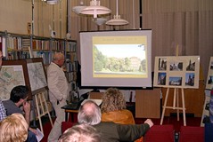 Prezentacja starych ulic Koszalina w czasie NOCY W BIBLIOTECE