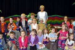 Spotkanie Elizy Piotrowskiej z przedszkolakami w KBP