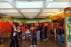 Kolorowi czytelnicy powiatu koszalińskiego w Koszalińskiej Bibliotece Publicznej