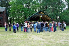 Plenerowe Wojewódzkie Święto Bibliotekarzy na „Ranczu” k/Koszalina