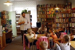 Paweł Wakuła w Koszalińskiej Bibliotece Publicznej