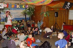 Finał ferii w Koszalińskiej Bibliotece Publicznej - Bal u Piratów