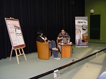 Michał Witkowski  w Koszalińskiej Bibliotece Publicznej