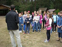 Wycieczka kolejką najaktywniejszych czytelników powiatu koszalińskiego