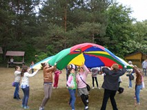 Wycieczka kolejką najaktywniejszych czytelników powiatu koszalińskiego