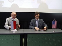 Inauguracja projektu „Ameryka w Bibliotece” w Koszalińskiej Bibliotece Publicznej