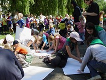 Festyn inaugurujący „Wakacje w Bibliotece” w Koszalińskiej Bibliotece Publicznej