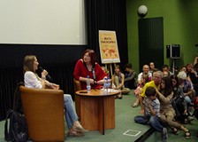 Beata Pawlikowska w Koszalińskiej Bibliotece Publicznej