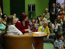 Beata Pawlikowska w Koszalińskiej Bibliotece Publicznej