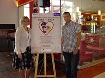 Czytanie Pana Tadeusza w galeriach handlowych Koszalina