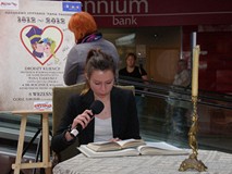 Czytanie Pana Tadeusza w galeriach handlowych Koszalina