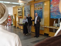 Tkaniny marynistyczne w Koszalińskiej Bibliotece Publicznej