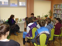 Ida Pierelotkin na spotkaniach w Koszalińskiej Bibliotece Publicznej