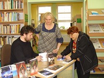 Krzysztof Kotowski w Koszalińskiej Bibliotece Publicznej