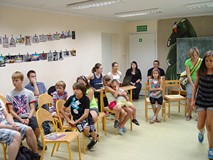 Czytanie komiksów w Filii nr 9