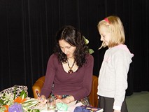 Melania Kapelusz w Koszalińskiej Bibliotece Publicznej