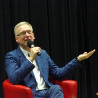 Mariusz Szczygieł w Koszalińskiej Bibliotece Publicznej