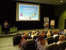 Barbara Ciwoniuk w ramach akcji „Nastolatki w Bibliotece” w Koszalińskiej Bibliotece Publicznej