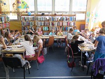 Zajęcia wakacyjne w Filii nr 12 Koszalińskiej Biblioteki Publicznej