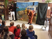 Teatr Duet w Bibliotece w Polanowie