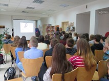 Wykłady literackie Cecylii Judek w Koszalińskiej Bibliotece Publicznej i bibliotekach powiatu