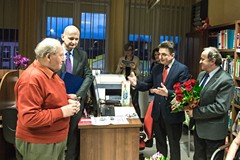 Benefis Jerzego Żelaznego w Bibliotece w Polanowie