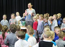 Zofia Stanecka w Koszalińskiej Biblioteki Publicznej